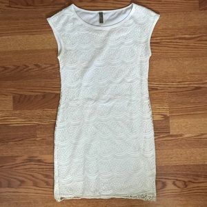 Francesca’s White Lace Dress